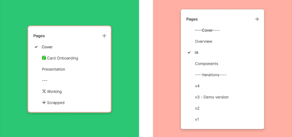 Figma design handoff Annotations
