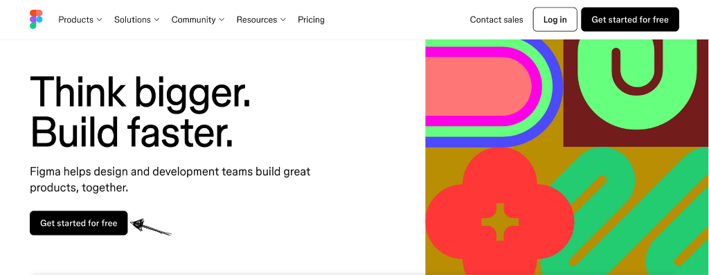 Figma Homepage