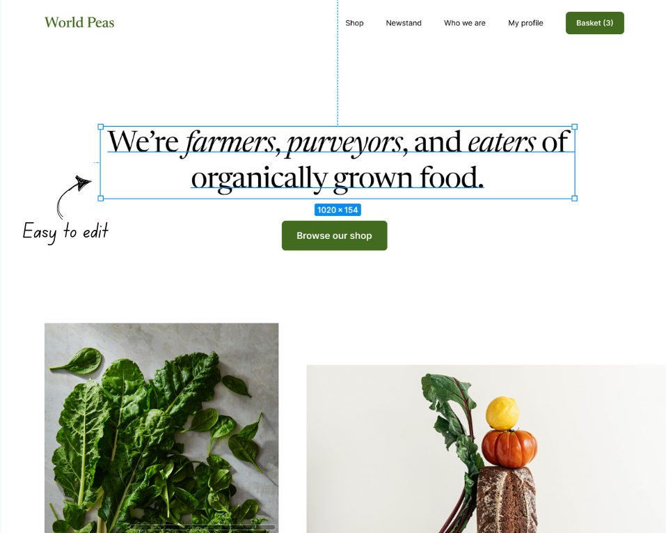 Drag and drop feature of Figma