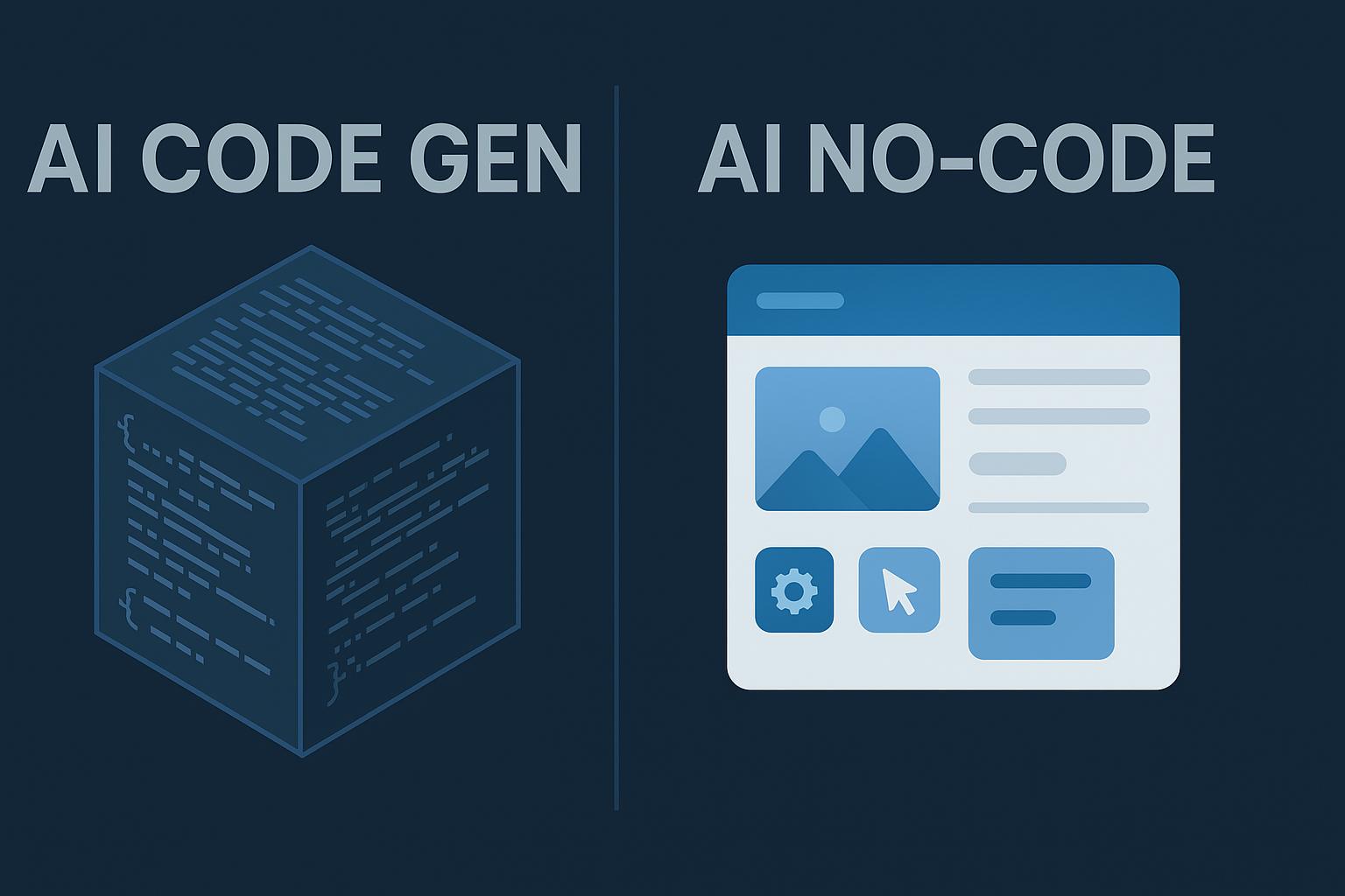 Using AI to Generate Code Is NOT the Same as No-Code – Here’s Why That Matters